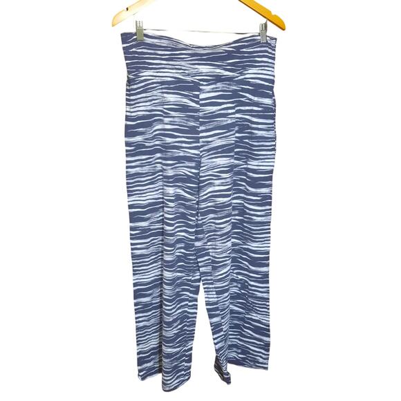 Garnet Hill Relaxed Knit Womens Zebra Print Pajamas Size Large. NWOT - Picture 5 of 13